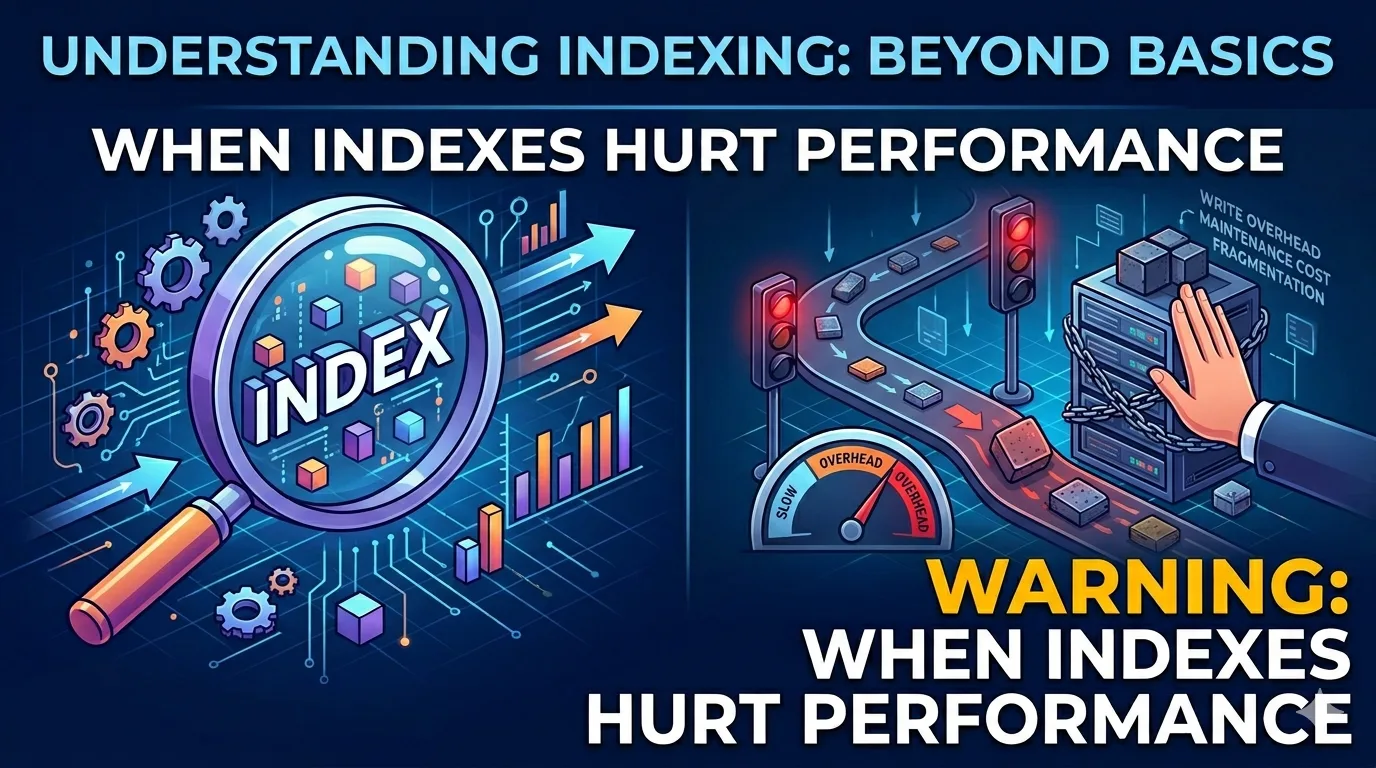 Understanding Indexing Beyond Basics: When Indexes Hurt Performance